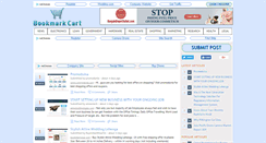 Desktop Screenshot of bookmarkcart.com